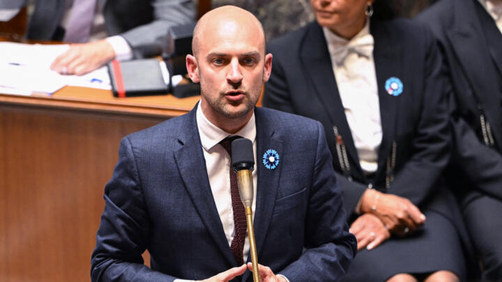France's Minister for Europe and Foreign Affairs Jean-Noel Barrot speaks at The National Assembly in Paris, on May 6, 2025.