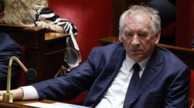 France's Prime Minister Francois Bayrou at French Parliament's lower house, in Paris on May 13, 2025.