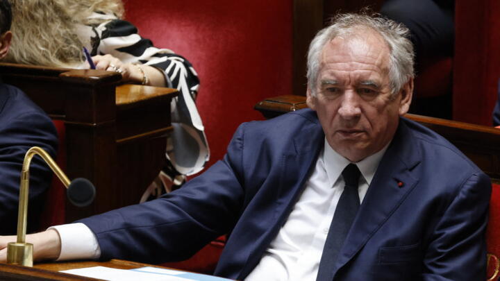 France's Prime Minister Francois Bayrou at French Parliament's lower house, in Paris on May 13, 2025.