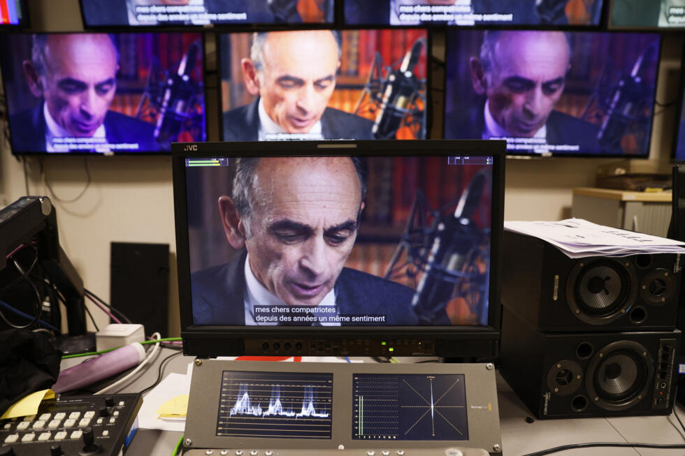 Far-right polemicist Eric Zemmour rose to prominence as a pundit on CNews, before running for the French presidency in 2022.