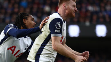 Tottenham midfielder Dejan Kulusevski is out of the Europa League final against Manchester United
