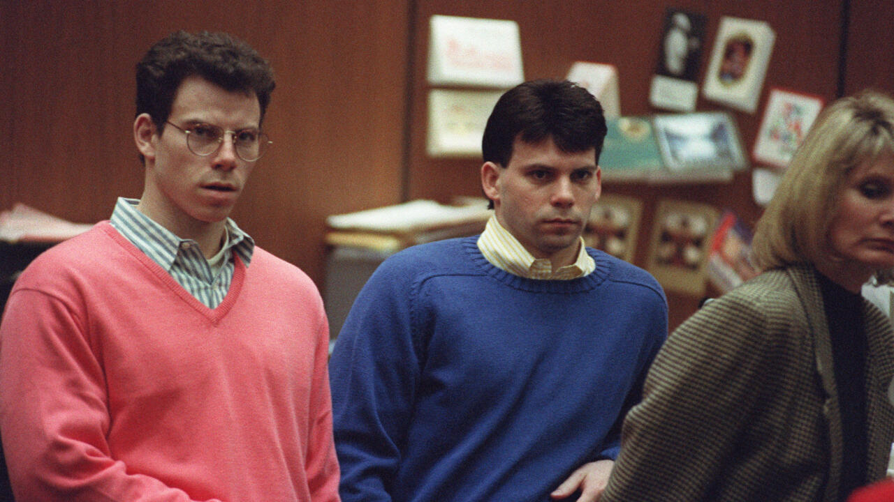Erik Menendez (L) and his brother Lyle (R) are trying a three-pronged bid to get out of life sentences