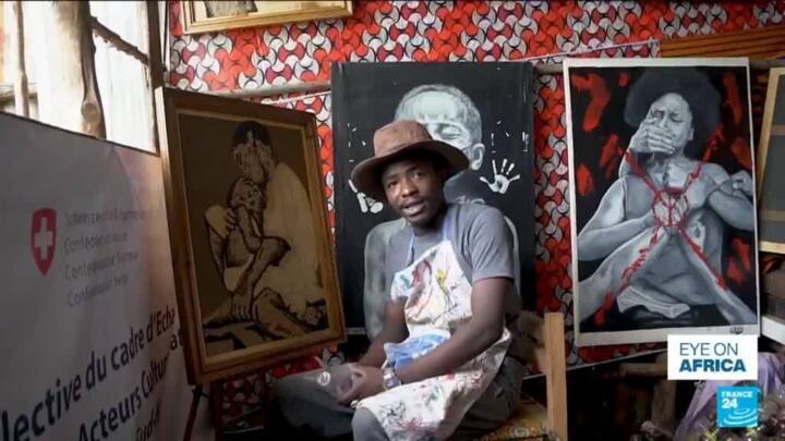As fighting rages in DR Congo, artistic resistance takes shape