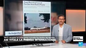 El ofrecimiento qatarí de un avión de lujo para Donald Trump genera polémica.