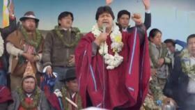 Seguidores de Evo Morales insisten en su candidatura a la Presidencia de Bolivia